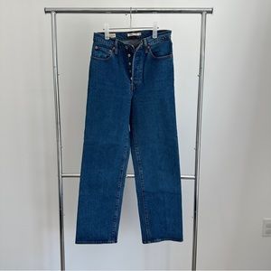 Levis Ribcage straight Jean